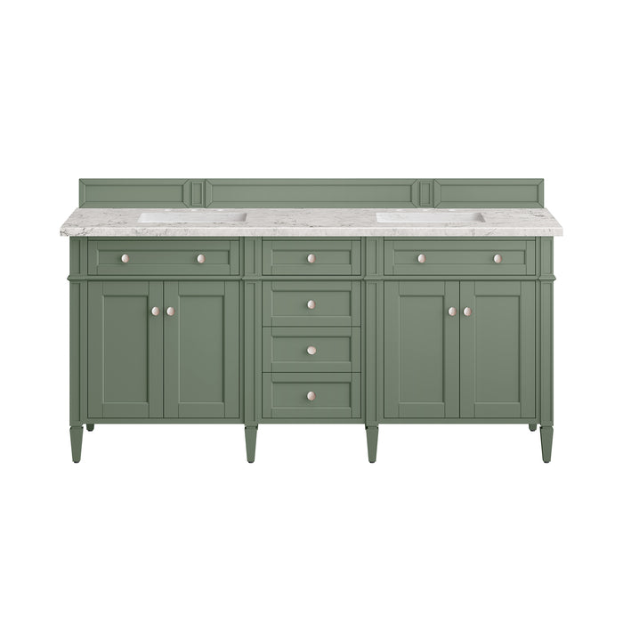 James Martin Vanities Brittany 72" Double Vanity