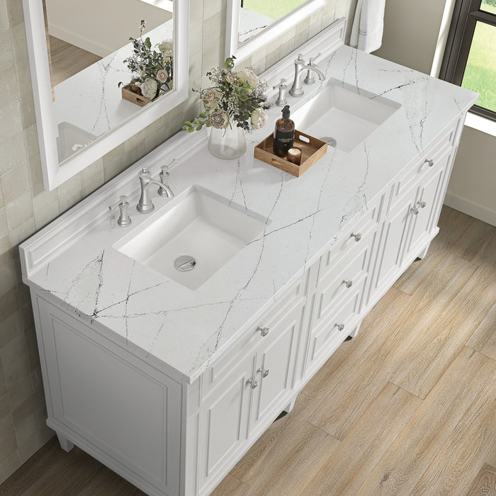 James Martin Vanities Lorelai 72" Double Bathroom Vanity