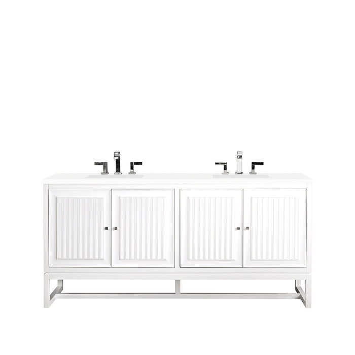 James Martin Vanities Athens 72" Double Bathroom Vanity