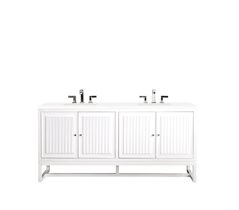 James Martin Athens 72" Double Bathroom Vanity