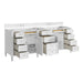 James Martin Vanities Brittany 84" Double Vanity