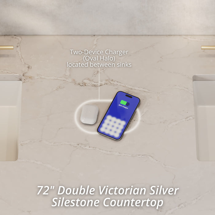 James Martin Vanities Brookfield 72" Double Vanity