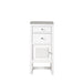 James Martin Athens 15" Base Cabinet w/ Drawers and Left Door