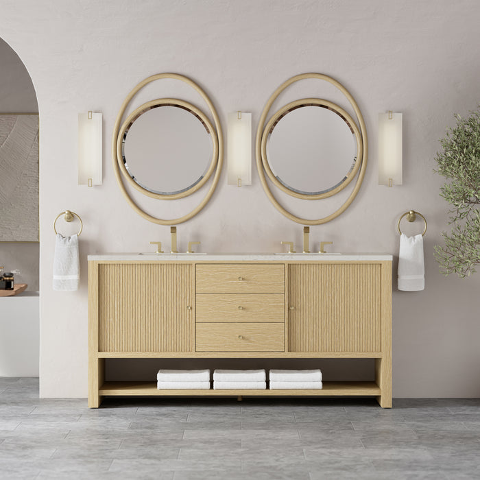 James Martin Vanities Marigot 72" Double Vanity