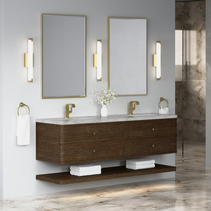 James Martin Vanities Allamari 72" Double Vanity
