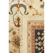 Pasargad Home Melody Collection Hand-Knotted Lamb's Wool Area Rug- 12' 0" X 17' 8", Ivory/Navy P-42 12X18