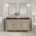 James Martin Vanities Lorelai 60" Double Vanity