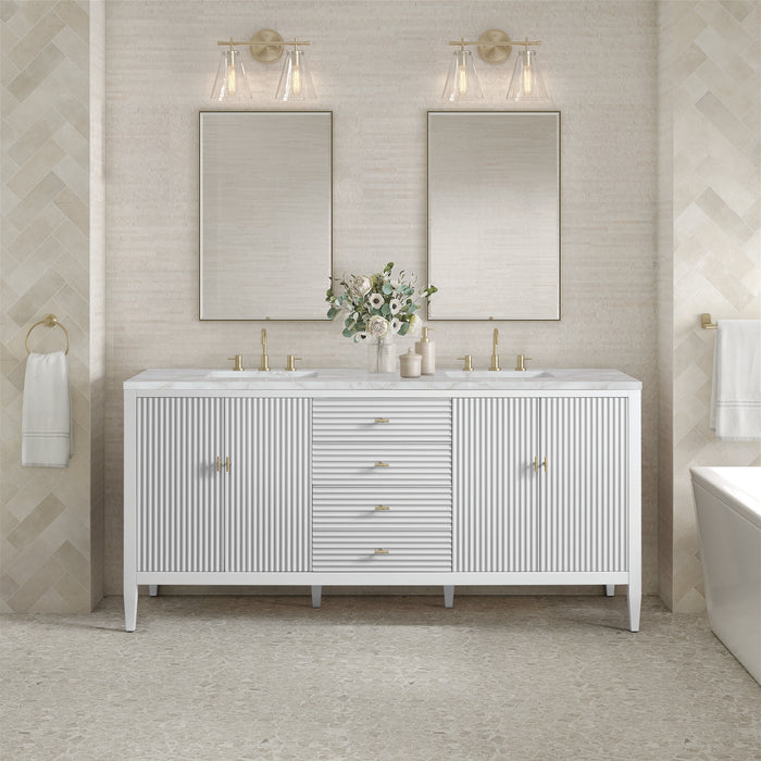 James Martin Vanities Myrrin 72" Double Vanity