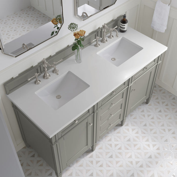 James Martin Vanities Brittany 60" Double Bathroom Vanity