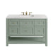 Breckenridge 48" Single Vanity, Light Natural Oak w/ 3 CM Parisien Bleu Top w/FreePower Wireless Charger