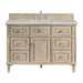 Lorelai 48" Single Vanity, Mid-Century Walnut w/ 3 CM Ethereal Noctis Silestone Top