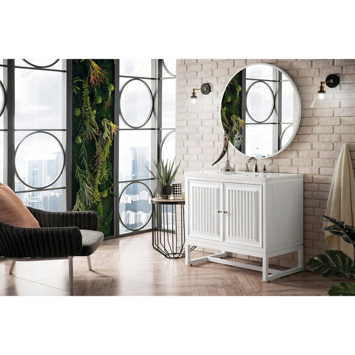 James Martin Vanities Athens 36" Single Bathroom Vanity