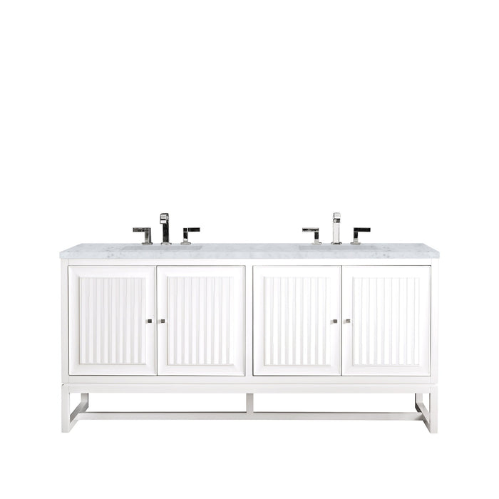 James Martin Vanities Athens 72" Double Bathroom Vanity