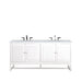James Martin Athens 72" Double Bathroom Vanity