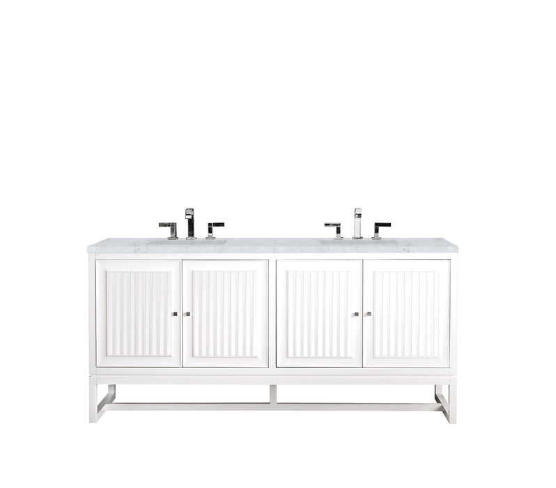 James Martin Athens 72" Double Bathroom Vanity
