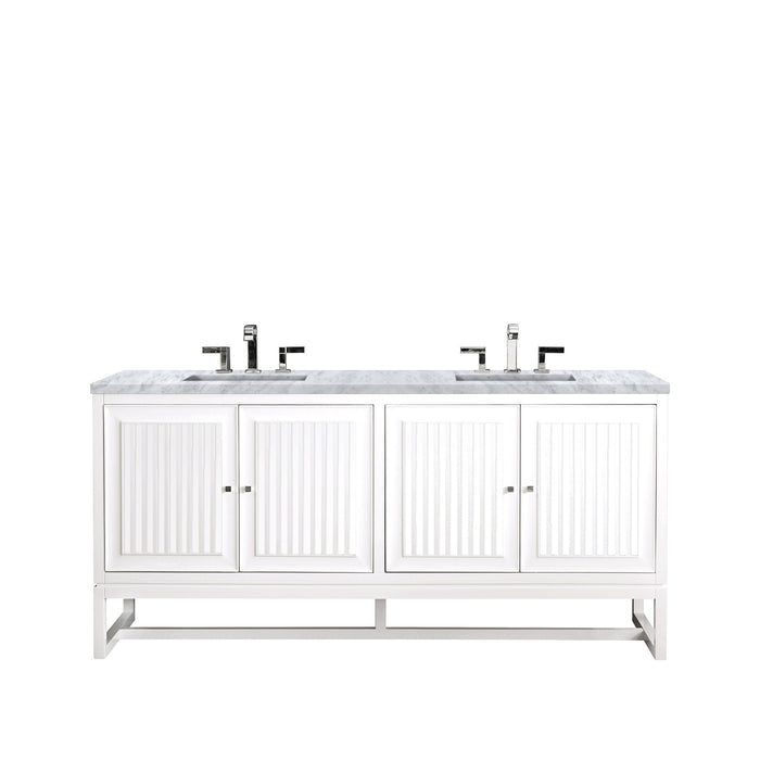 James Martin Vanities Athens 72" Double Bathroom Vanity