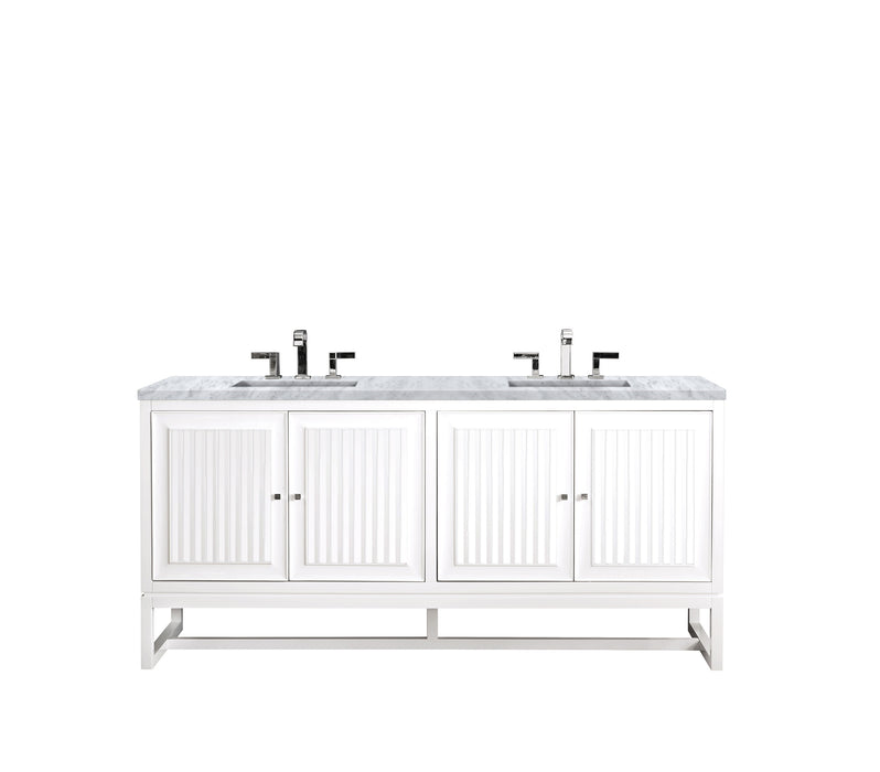 James Martin Athens 72" Double Bathroom Vanity