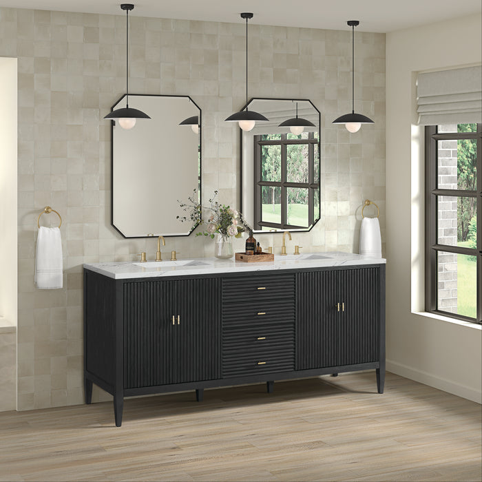James Martin Vanities Myrrin 72" Double Vanity