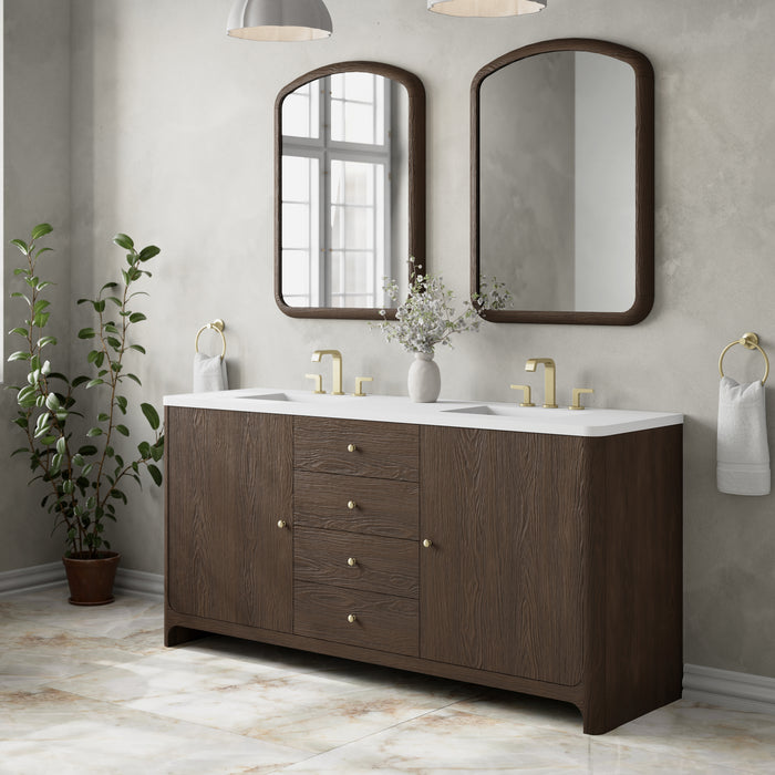 James Martin Vanities Gracyn 72" Double Vanity