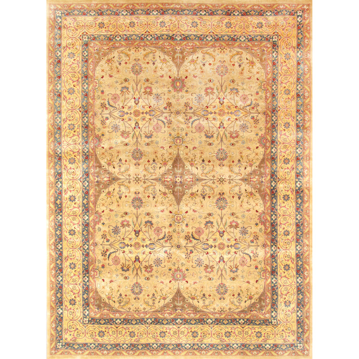 Pasargad Home Baku Collection Hand-Knotted Lamb's Wool Area Rug- 7' 8" X 10' 1" P-713 8X10