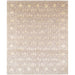 Pasargad Home Baku Collection Hand-Knotted Silk & Wool Area Rug- 7' 11" X 9' 9" P-834 8X10