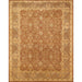 Pasargad Home Baku Collection Hand-Knotted Lamb's Wool Area Rug- 8' 0" X 10' 1" P-FTS 8X10