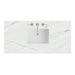 48" Single Top, 3 CM Ethereal Noctis Silestone w/ Sink