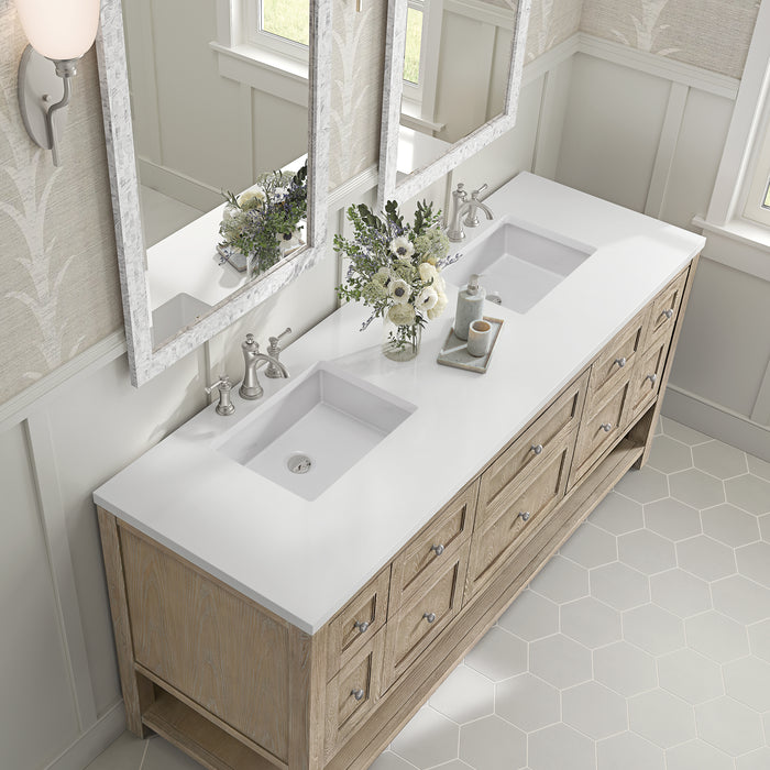 James Martin Vanities Breckenridge 72" Double Vanity