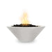 The Outdoor Plus 48" Cazo GFRC Fire Bowl Match Lit with Flame Sense | Natural Gas