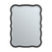Rowyn Wavy 28" Mirror, Carbon Oak