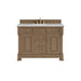 Brookfield 48" Single Vanity, Honey Oak w/ 3 CM Victorian Silver Silestone Top