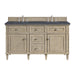 Lorelai 60" Double Vanity, Bright White