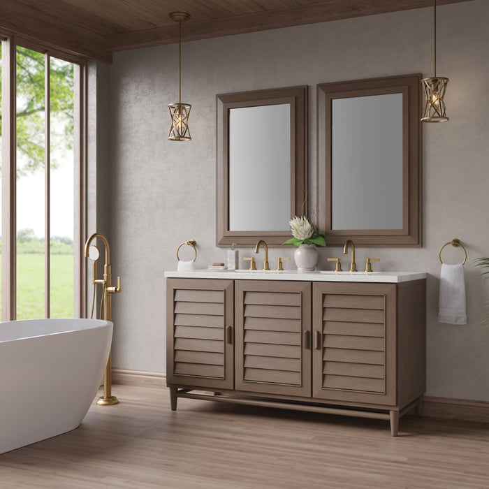 James Martin Vanities Portland 60" Double Vanity