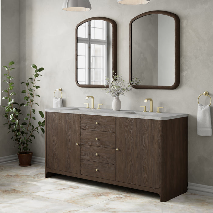 James Martin Vanities Gracyn 72" Double Vanity