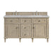 Lorelai 60" Double Vanity, Light Natural Oak