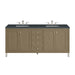 Chicago 72" Double Vanity, Smokey Celadon, w/ 3 CM Tajnar Eclos Top