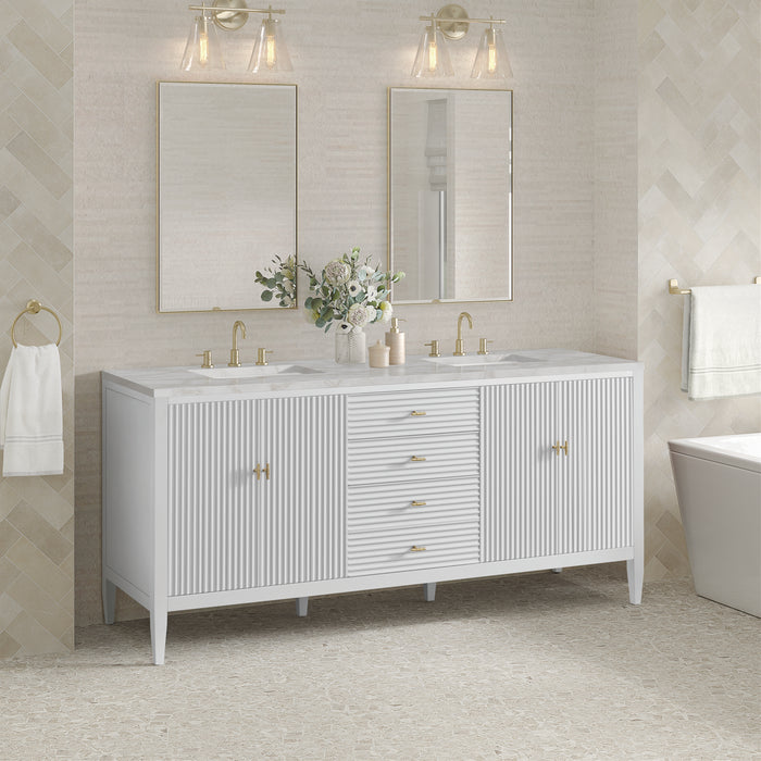 James Martin Vanities Myrrin 72" Double Vanity