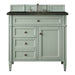 Brittany 36" Single Vanity, Sage Green, w/ 3 CM Phantome Eclos Top