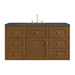 Laurent 48" Single Vanity, Light Natural Oak, w/ 3 CM Tajnar Eclos Top w/FreePower Wireless Charger