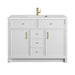 Bellshire 48" Single Vanity, Honey Oak w/ 3 CM Tajnar Eclos Top