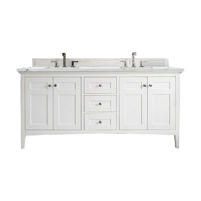 James Martin Vanities Palisades 72" Double Bathroom Vanity
