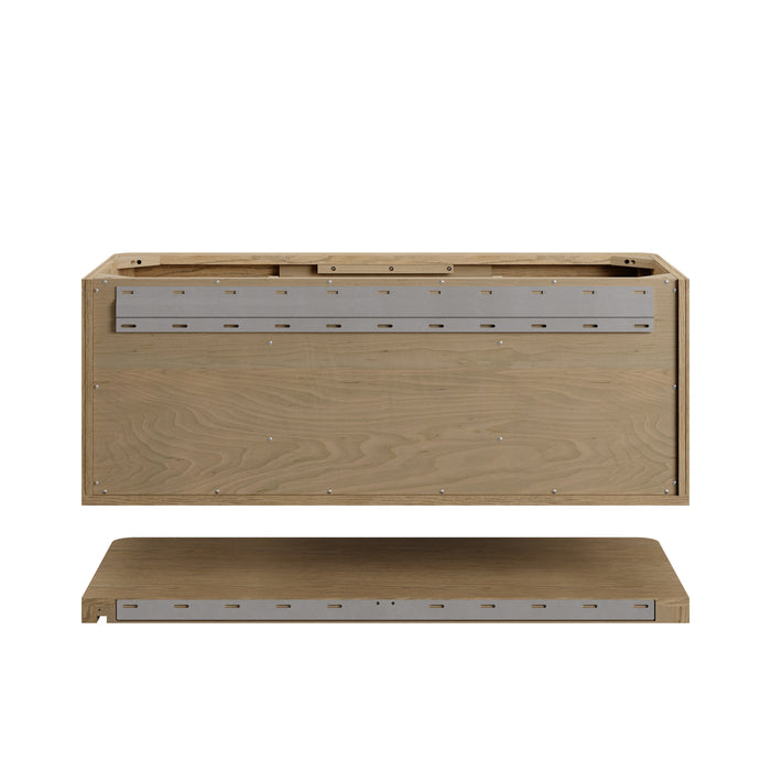 Allamari 48" Single Vanity, Sable w/ 3 CM Siberian Silestone Top