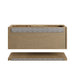 Allamari 48" Single Vanity, Sable w/ 3 CM Siberian Silestone Top