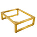 Chianti 20" Stainless Steel Base, Champagne Brass