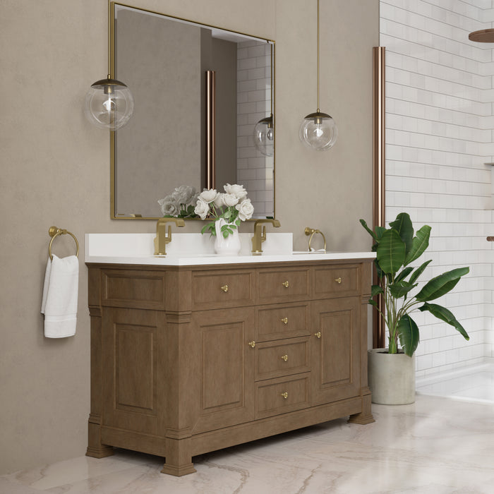James Martin Vanities Brookfield 60" Double Vanity