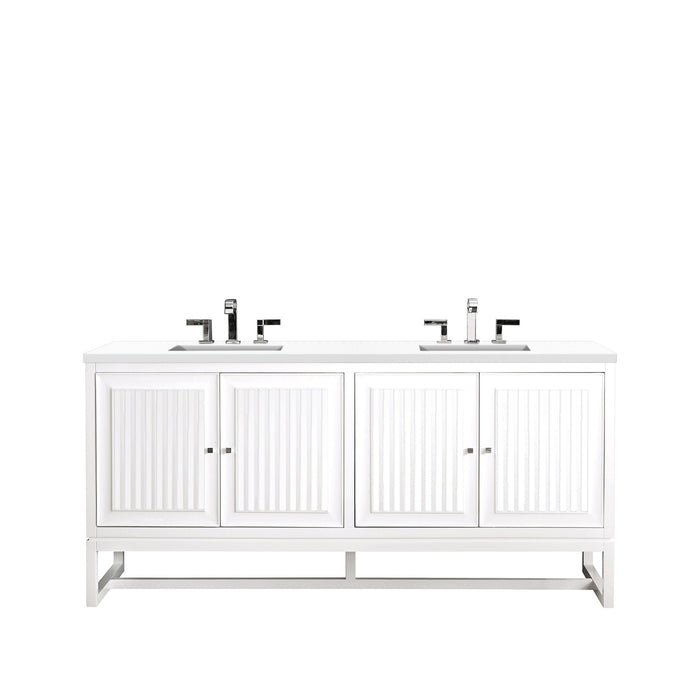 James Martin Vanities Athens 72" Double Bathroom Vanity