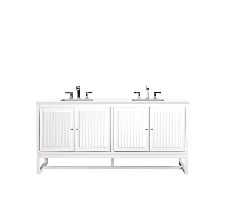 James Martin Athens 72" Double Bathroom Vanity