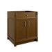 Bellshire 30" Single Vanity Cabinet, Honey Oak