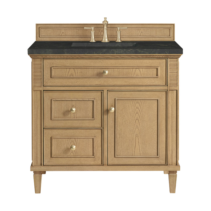 Lorelai 36" Single Vanity, Light Natural Oak, w/ 3 CM Phantome Eclos Top