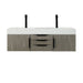 James Martin Columbia 59" Double Wall Mount Vanity